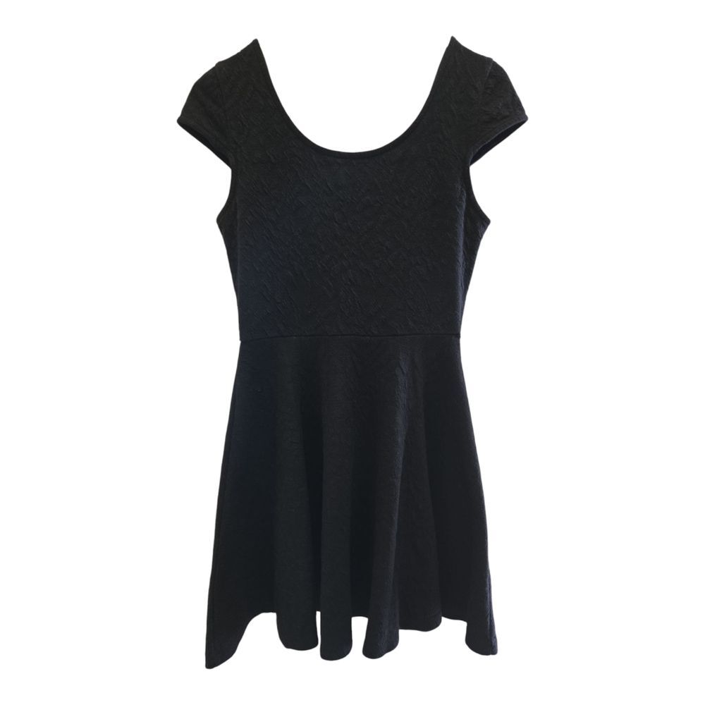 Mossimo Elegant Black Skater Dress SP